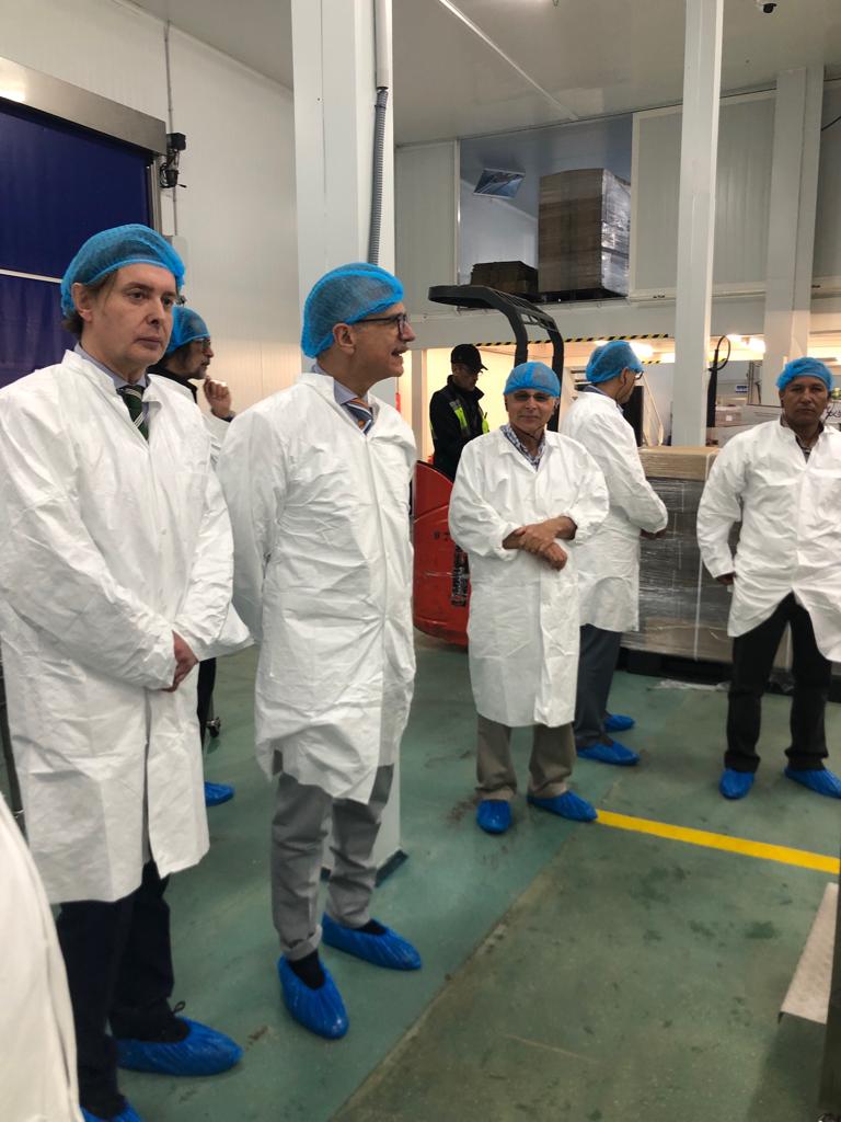 Tcnicos e funcionarios libios co director xeral de Relacins Exteriores e coa UE, Jess Gamallo, durante a sa visita de estudo a Galicia. Fonte:  Xunta de Galicia 2019.jpg